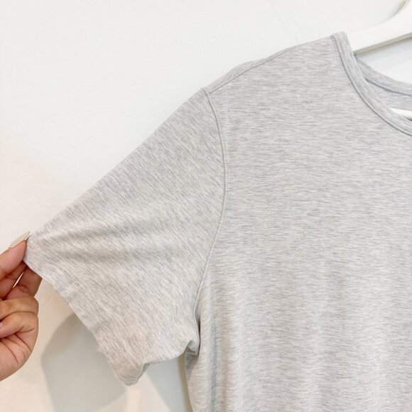 Lululemon Mens Gray 5‎ Year Basic Short Sleeve T-Shirt - Picture 5 of 9